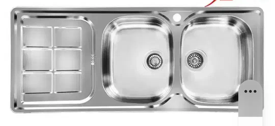 سینک دوقلو|آبچکان و نظمدهنده ظروف|زاهدان, |دیوار