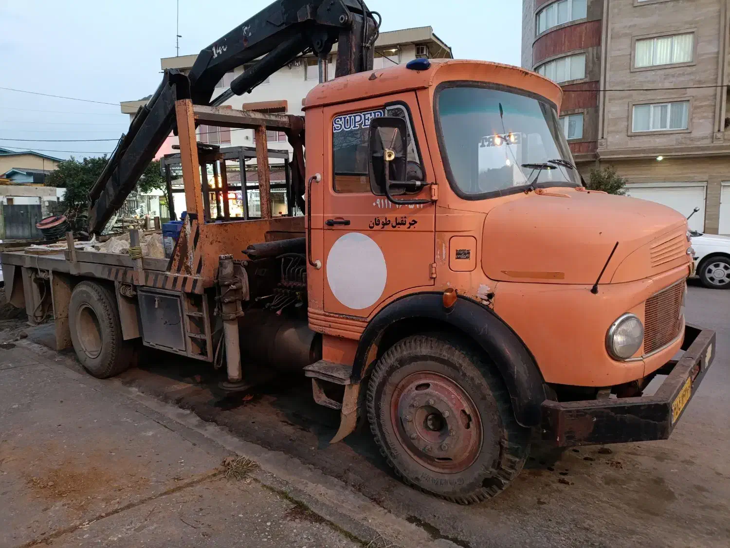 بنز911 جرثقیل|خودرو سنگین|نوشهر, |دیوار