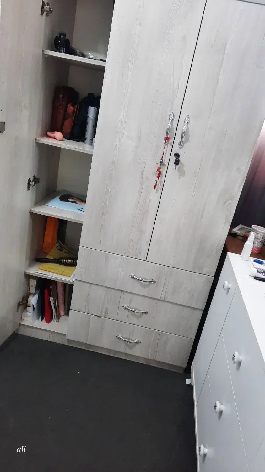 کمد لباس|جاکفشی، کمد، دراور|پرند, فاز ۲|دیوار