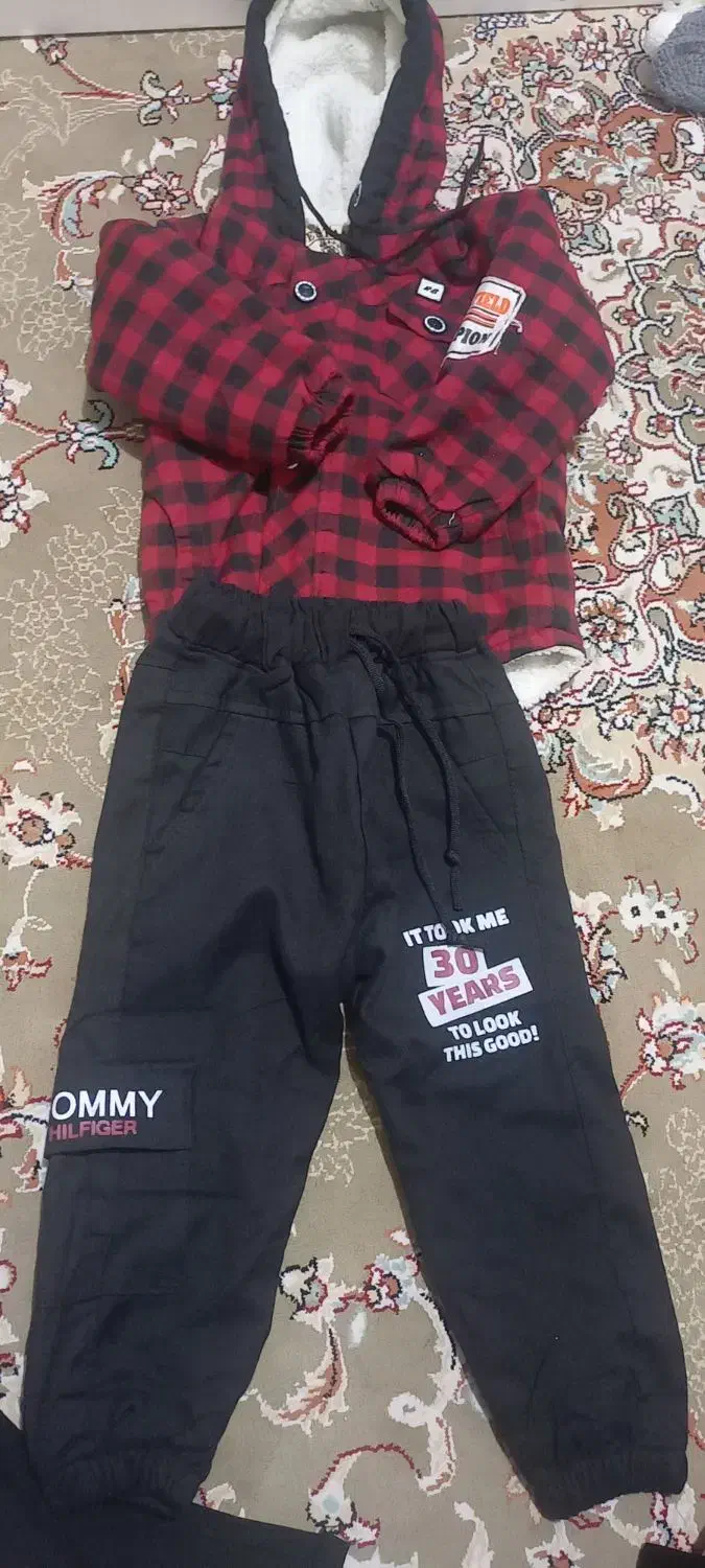 کاپشن و شلوار ست|کفش و لباس بچه|رباط‌کریم, مسکن مهر آبشناسان|دیوار