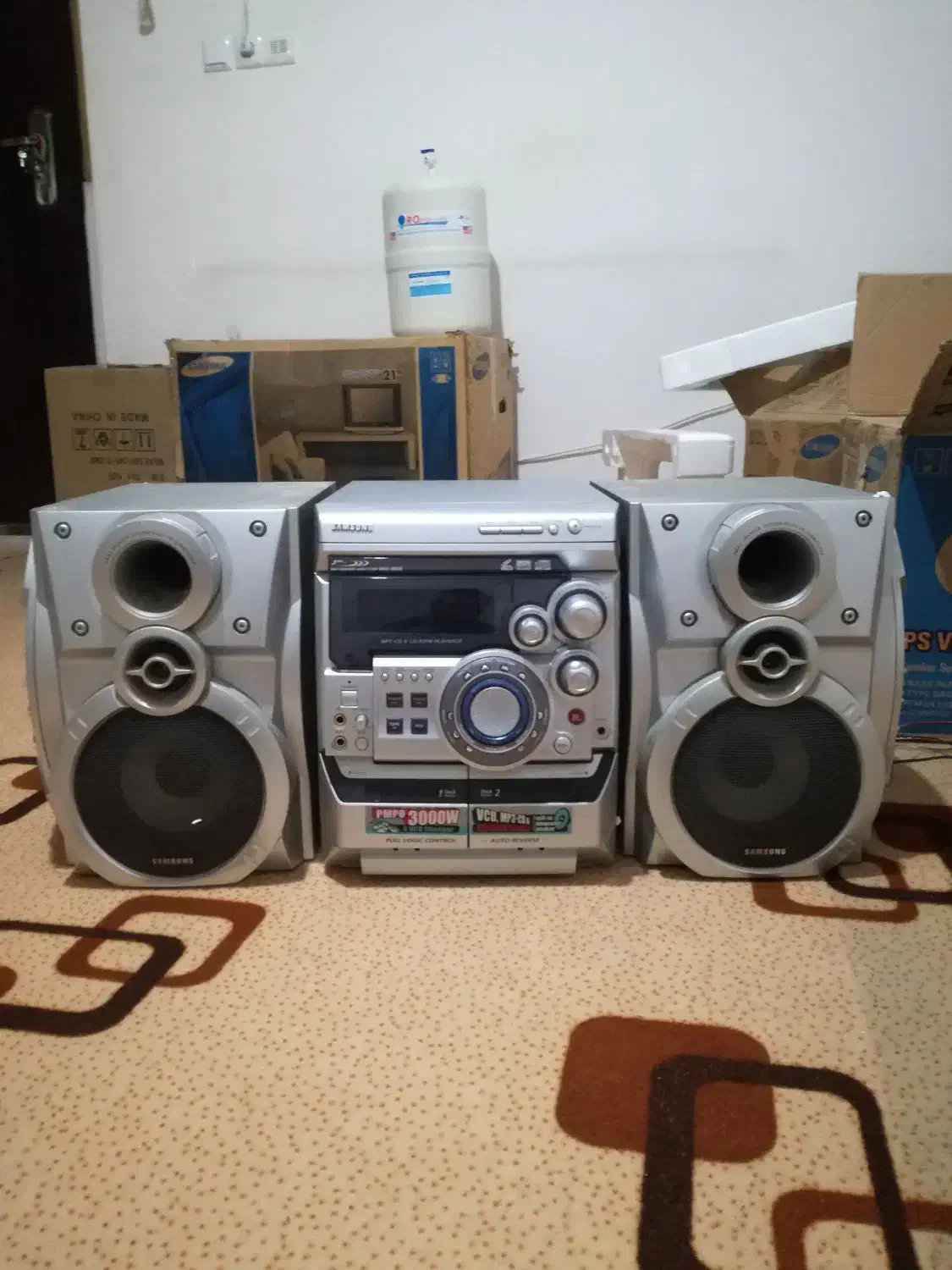 ضبط سی دی سه دیسکه و نوارکاست خور|سیستم صوتی خانگی|کازرون, |دیوار