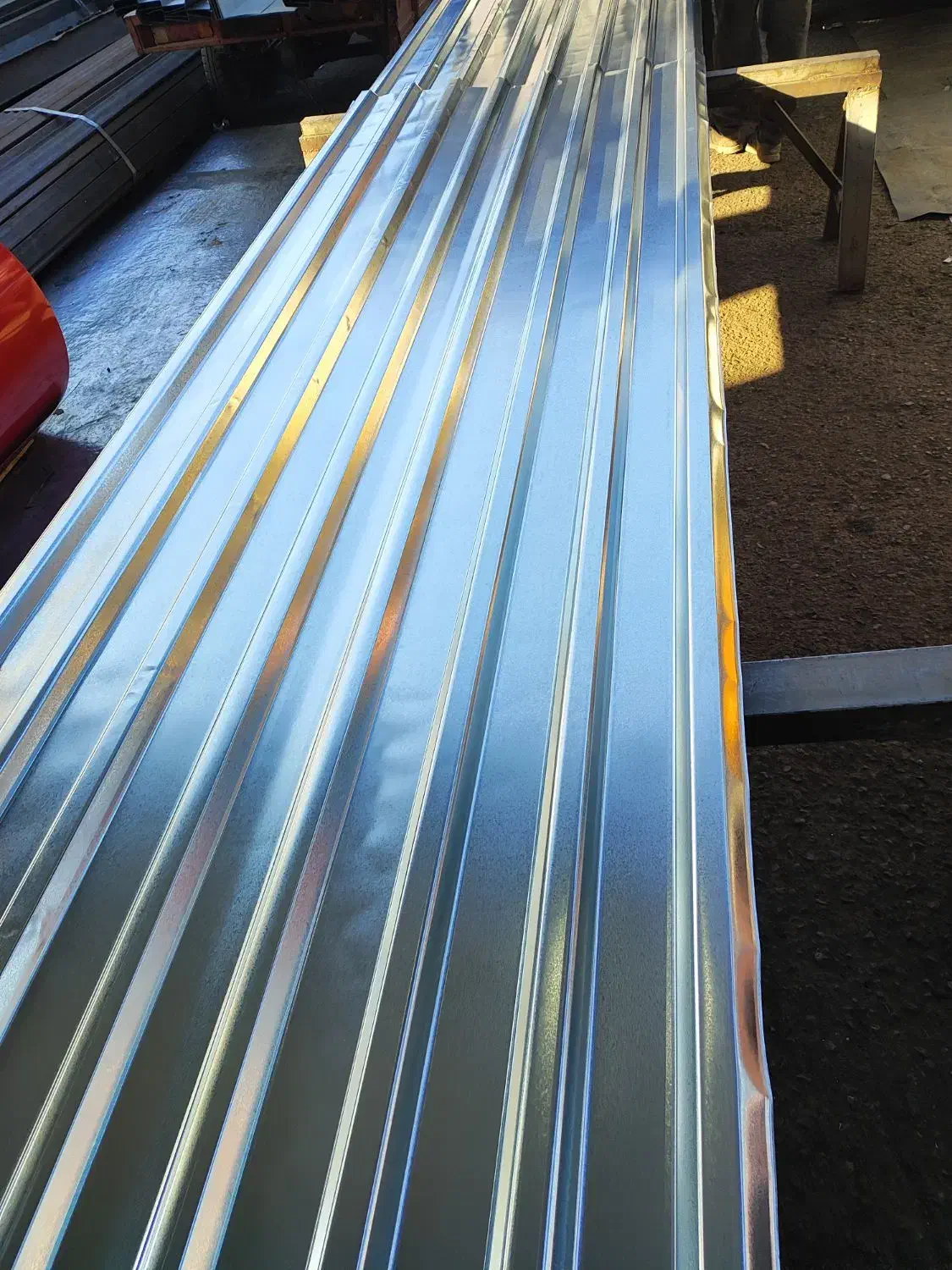 پوشش سقف کانکس ایرانیت اهنی حلب فلزی ویلا سوله|عمده‌فروشی|ری, بازار آهن|دیوار