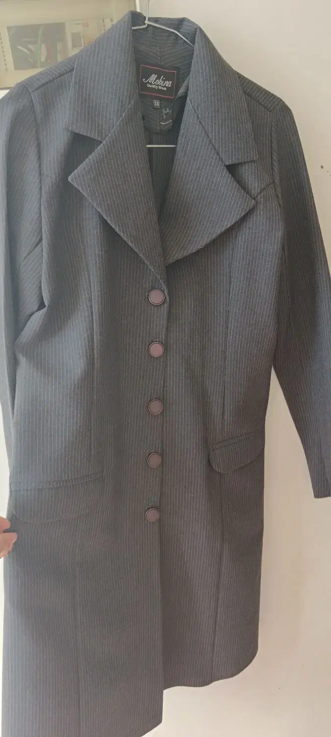 مانتو ادارای سایز ۳۸ کاملا نو|لباس|دهدشت, |دیوار