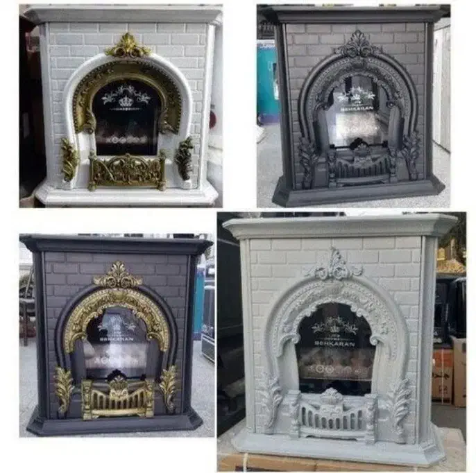 بخاری گازی، شومینه سفال دار مدل M20|بخاری، هیتر، شومینه|رشت, رشتیان|دیوار