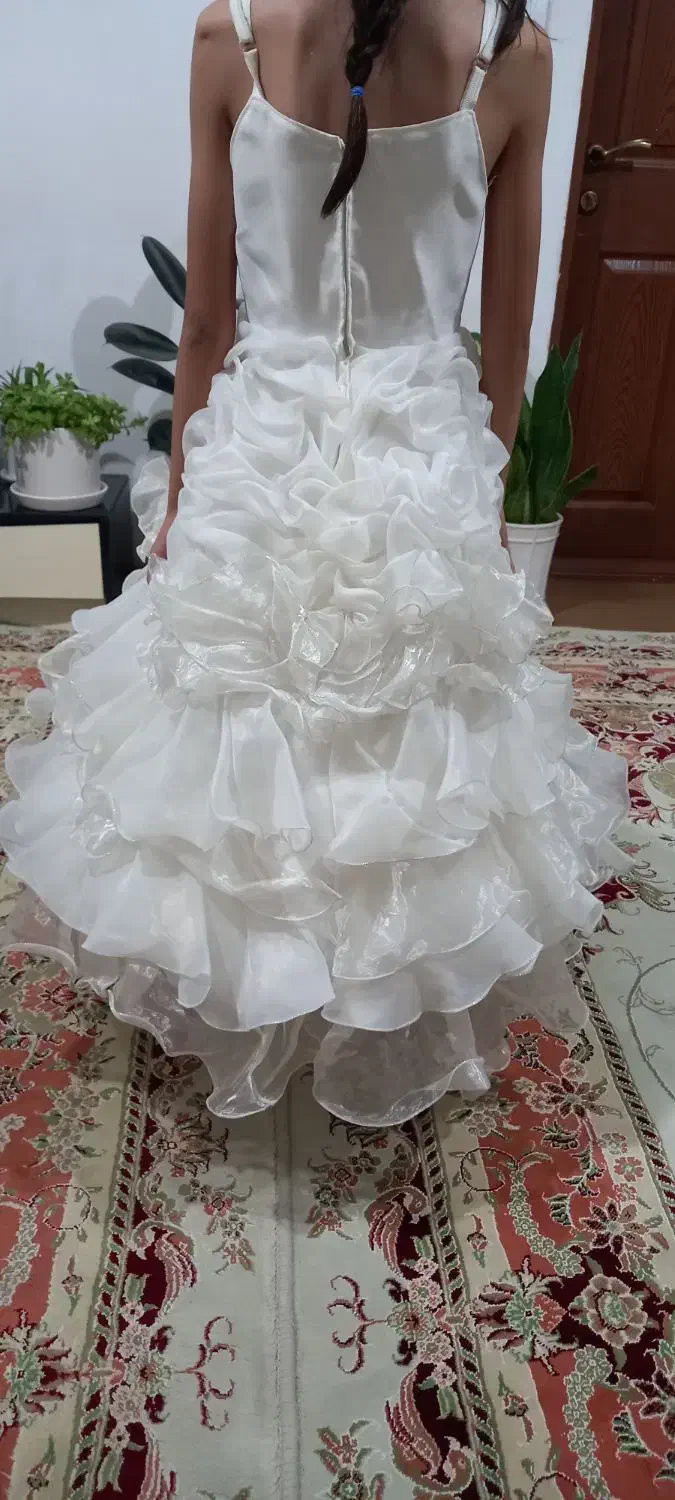 لباس عروس برای ۶ یا ۷ ساله|لباس|سلماس, |دیوار