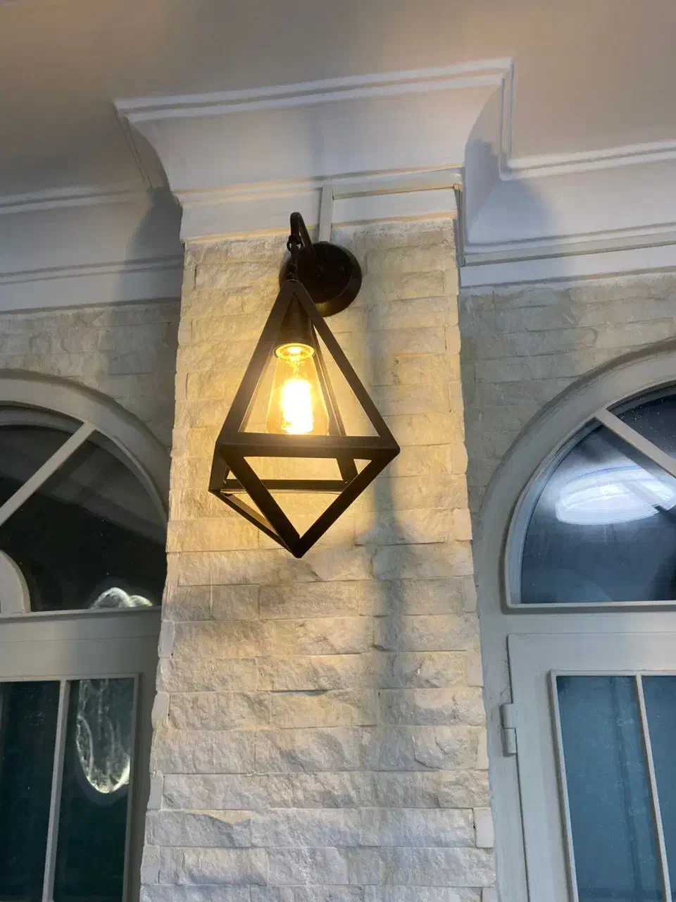 لوستر روشنایی فلزی|لوستر و چراغ آویز|کرمان, |دیوار