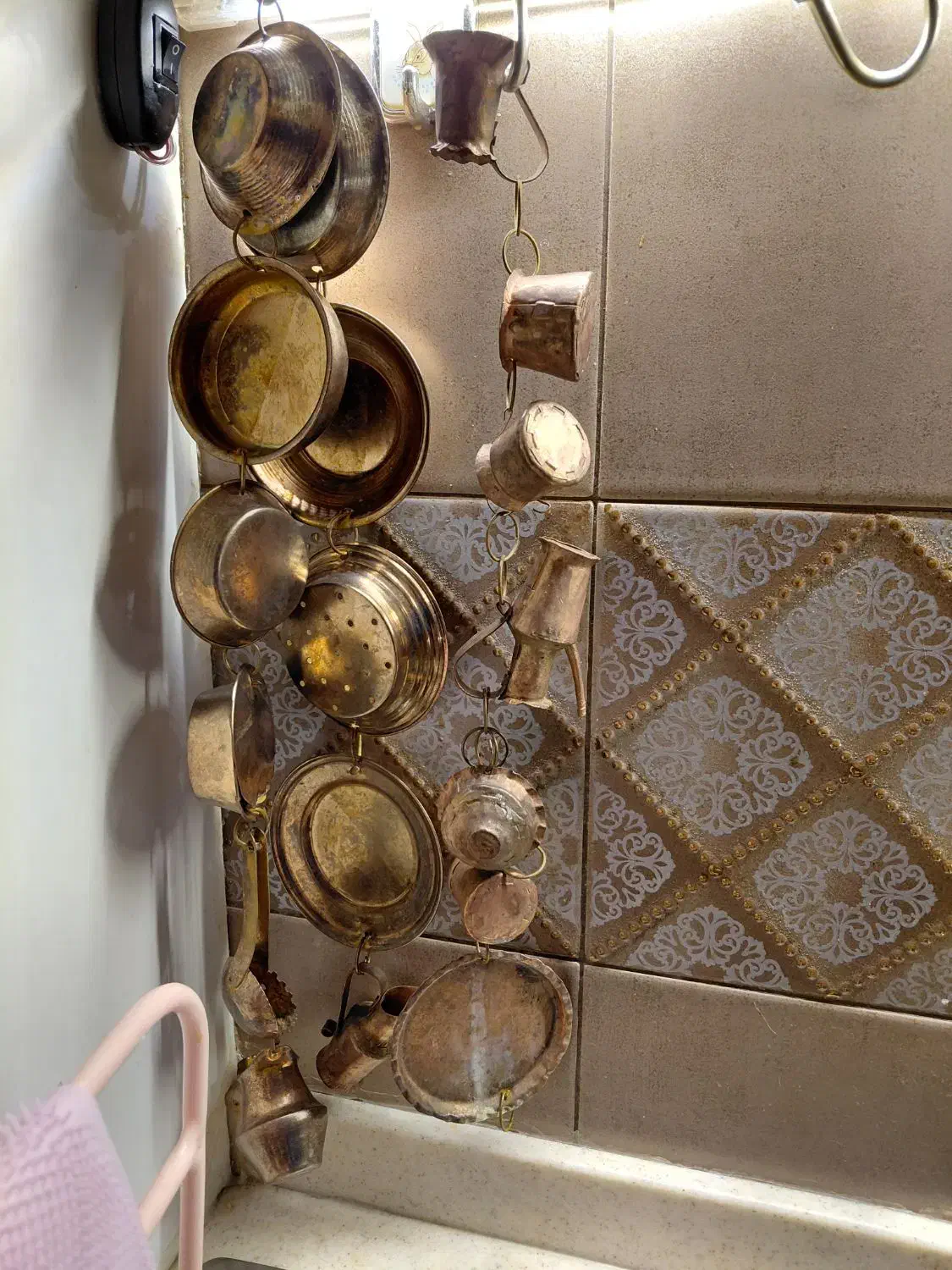 ریسه آویز مسی|کلکسیون اشیاء عتیقه|تهران, شهرک هما|دیوار