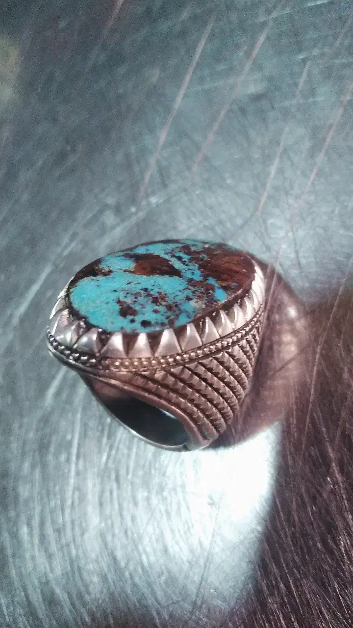 انگشتر فیروزه درجه یک|جواهرات|خرم‌آباد, |دیوار