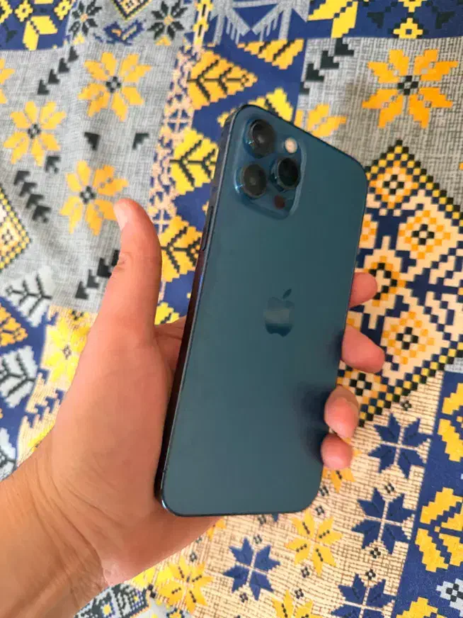 Iphone 12 pro max zaa 256Gb blue|موبایل|کرمان, |دیوار