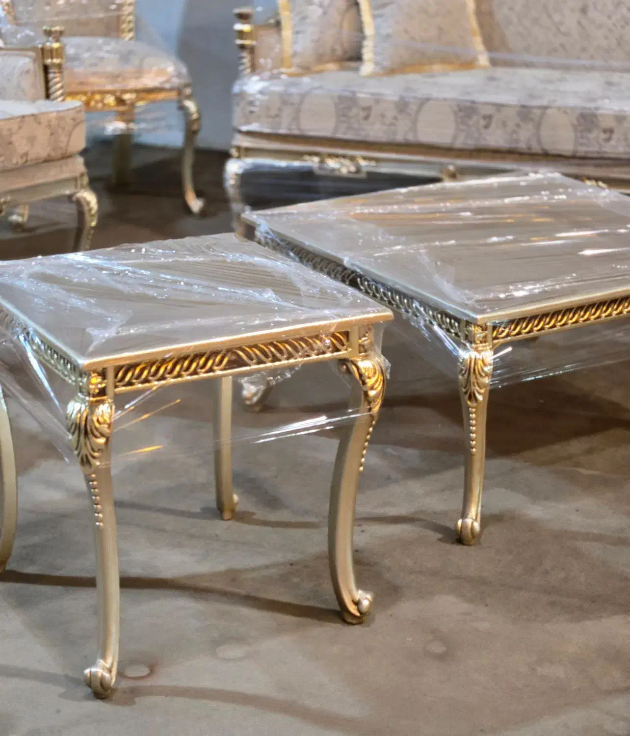 مبل انشل ورق طلا|مبلمان خانگی و میز عسلی|ارومیه, |دیوار