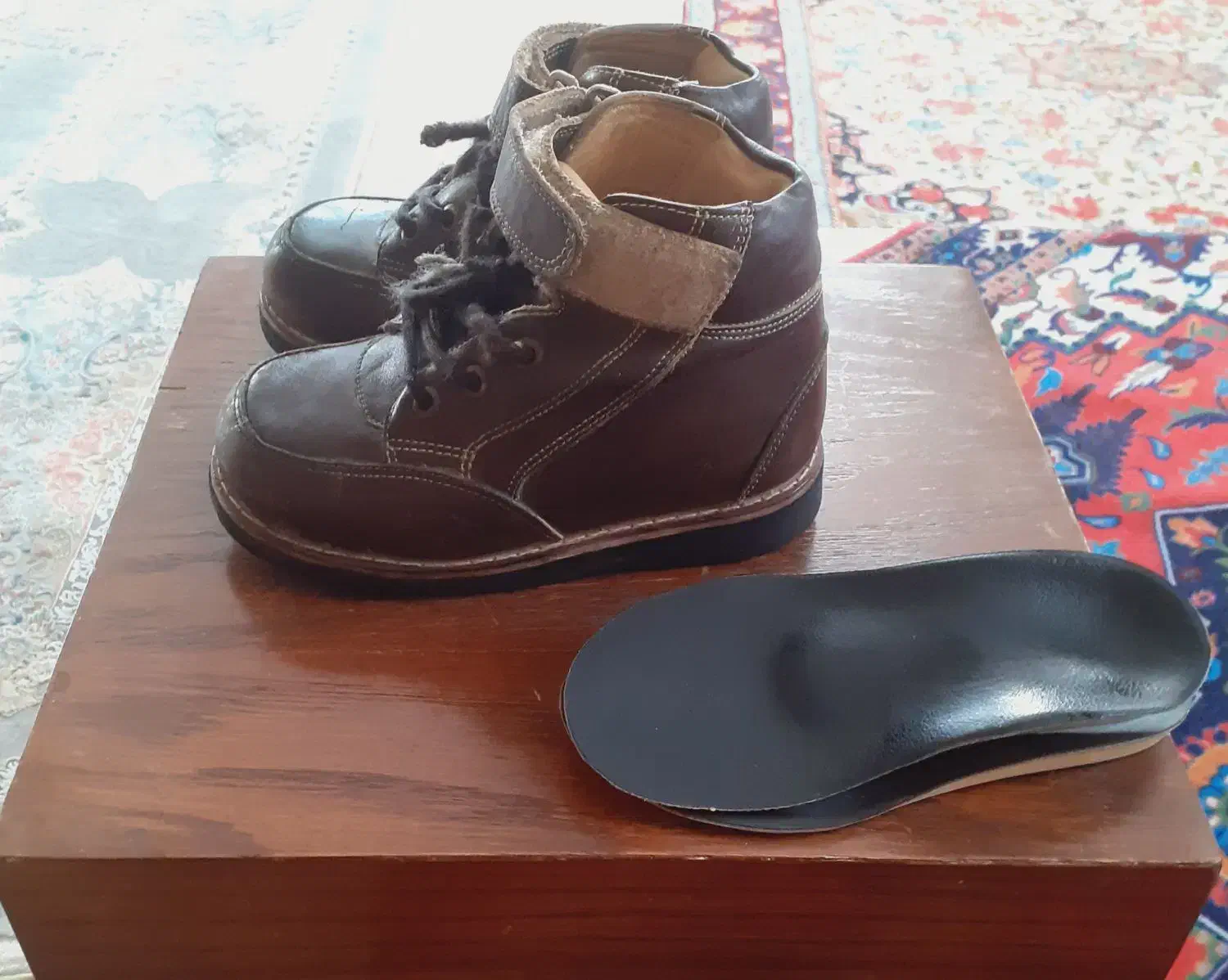 کفش چرم بچگانه|کفش و لباس بچه|سنقر, |دیوار