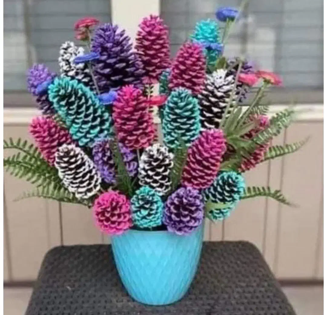 کاج  رنگی قابل سفارش در هر تعداد و رنگ|صنایع دستی و سایر لوازم تزئینی|ملکآباد, |دیوار