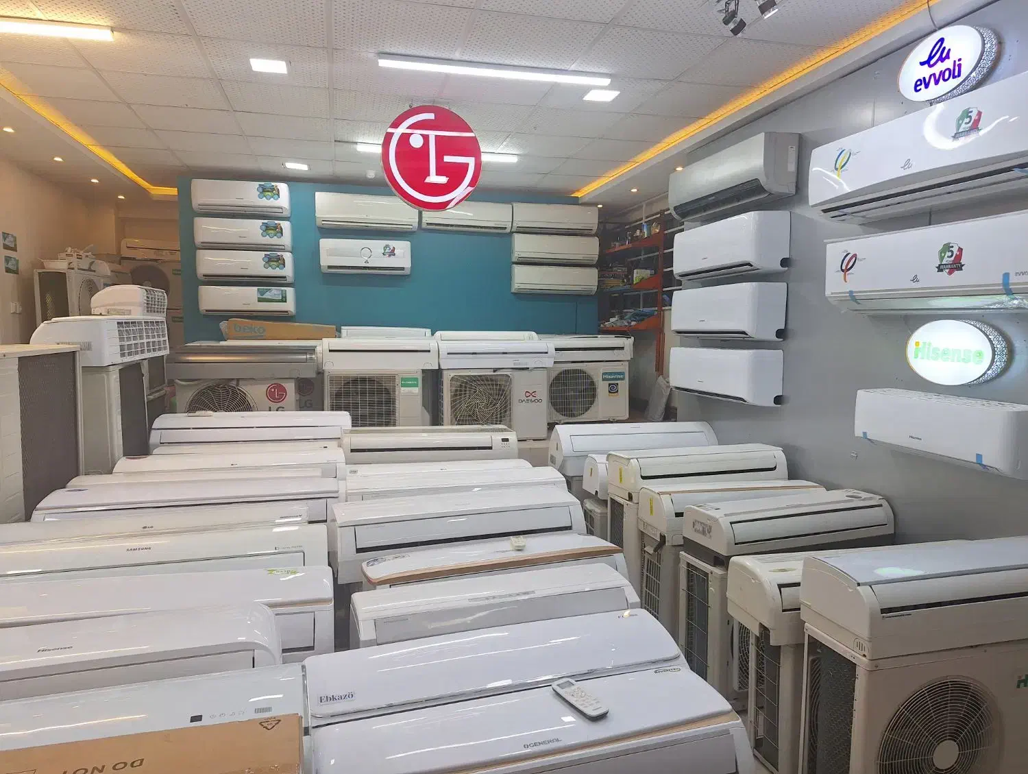 فروش ویژه کولرگازی استوک( ارزان قیمت )|کولر گازی و فنکوئل|اصفهان, ملاصدرا|دیوار