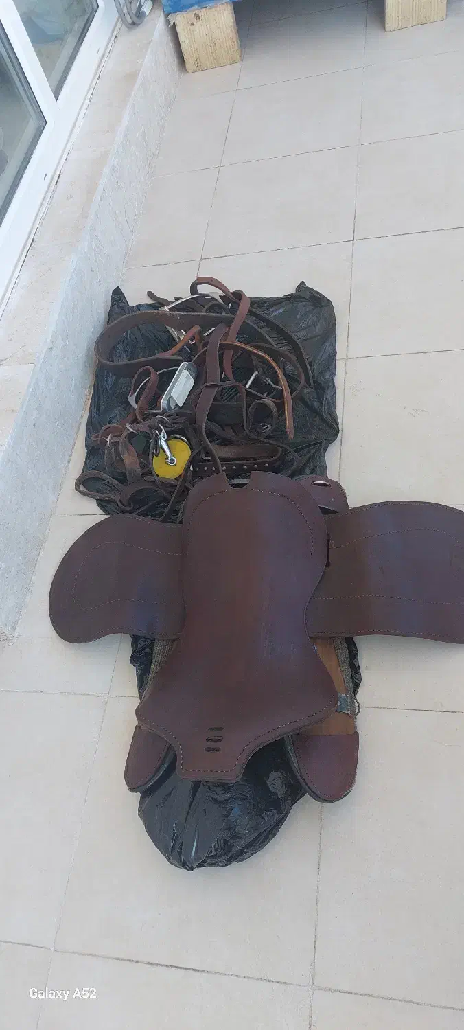 زین اسب با کلیه لوازم|اسب و تجهیزات اسب‌سواری|سیرجان, |دیوار