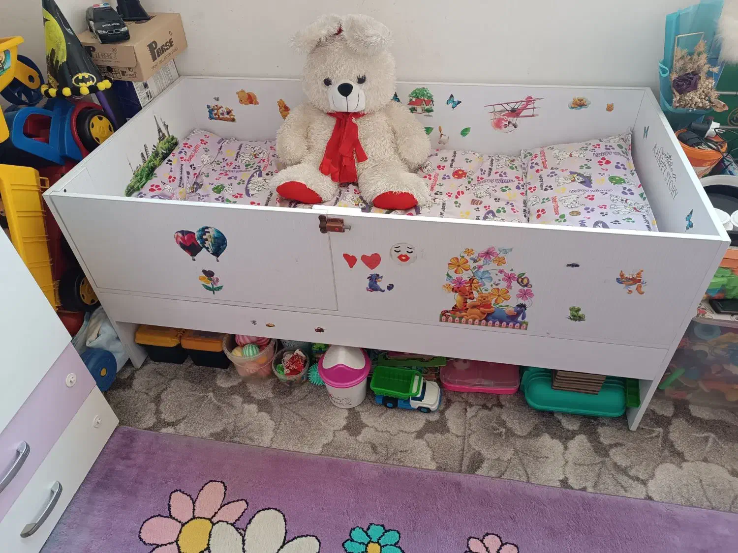 تخت ام دی اف کارشده|اسباب و اثاث بچه|بندرعباس, |دیوار