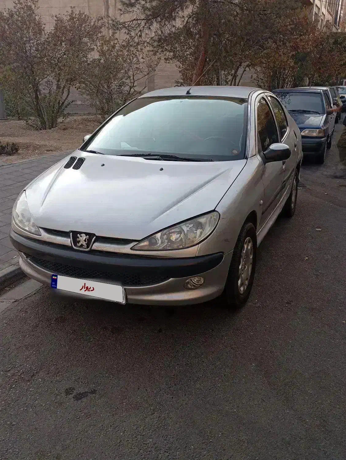 ۲۰۶sdصندوقدار.مدل۸۸دوگانه سوز کارخانه|خودرو سواری و وانت|تهران, شهرک آزمایش|دیوار