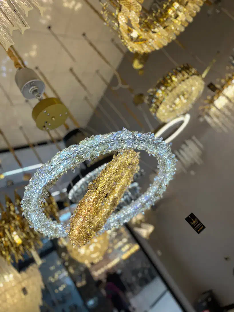 لوستر لوکس ونوس دو طبقه ۶۰ ۴۰|لوستر و چراغ آویز|تهران, نیروی هوایی (پیروزی)|دیوار