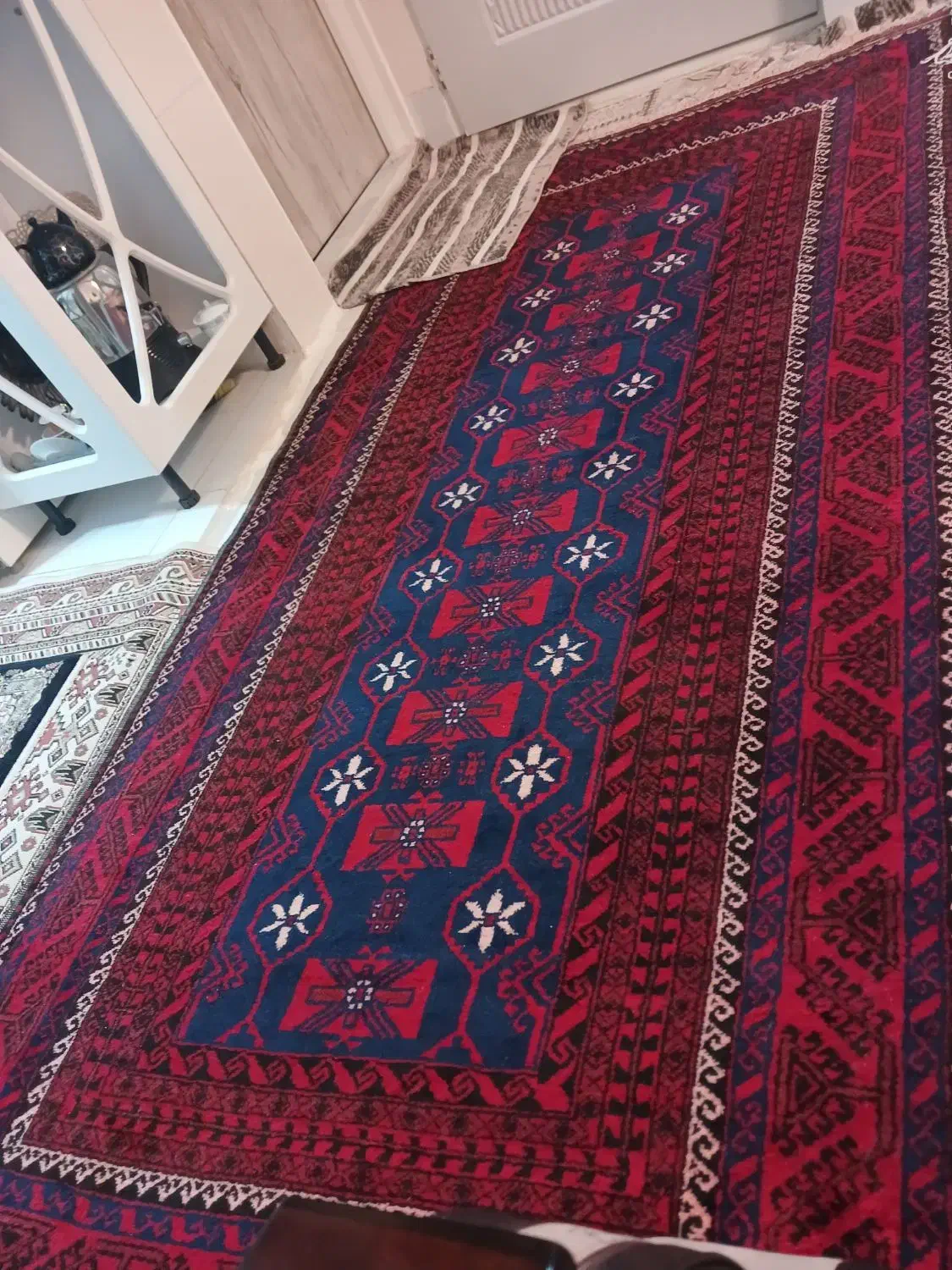 قالی دستبافت|فرش|سبزوار, کهنه آب|دیوار