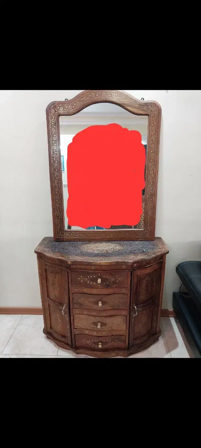 اینه کنسول هندی|آینه|شیراز, گلدشت معالی‌آباد|دیوار