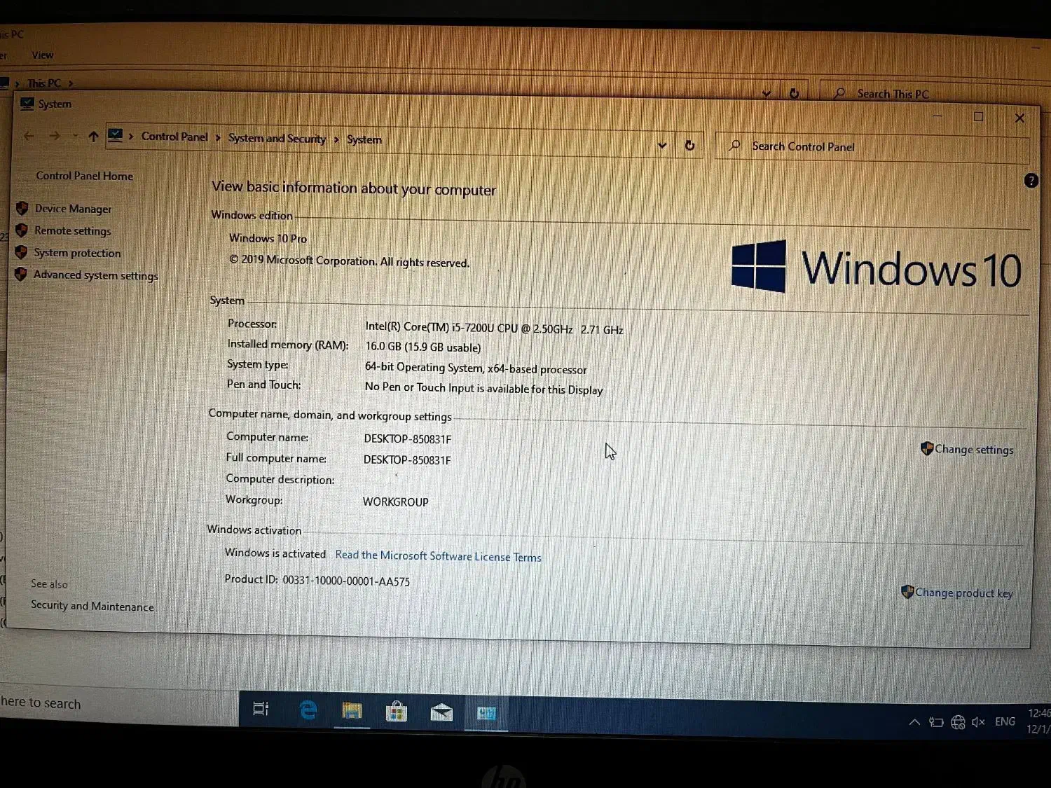 لبتاب hp|رایانه همراه|همدان, |دیوار