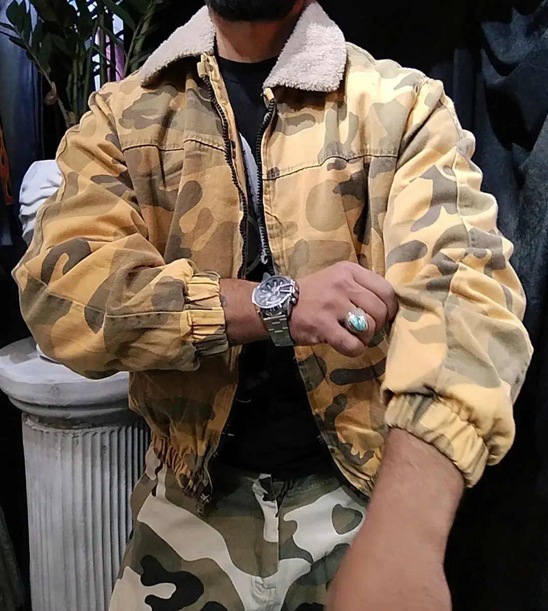 کاپشن چیریکی خوشرنگ|لباس|اصفهان, گرکان|دیوار