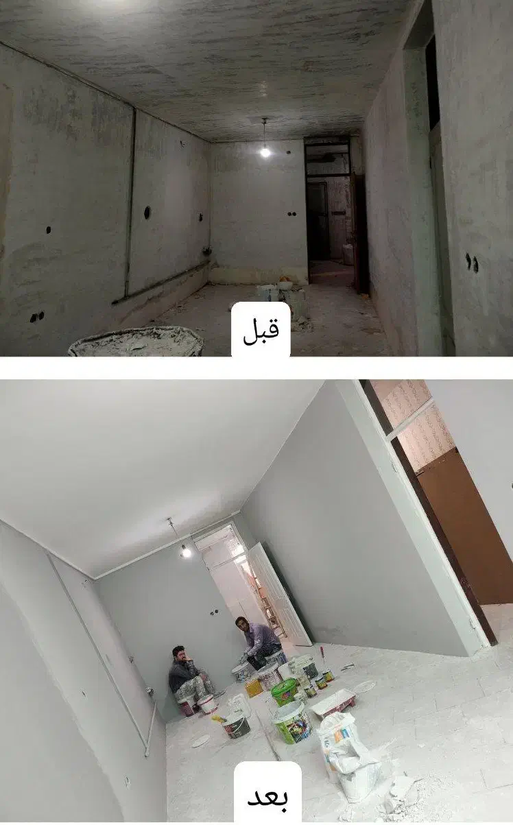 نقاش و رنگکار حرفه ای ساختمان|خدمات پیشه و مهارت|اراک, |دیوار