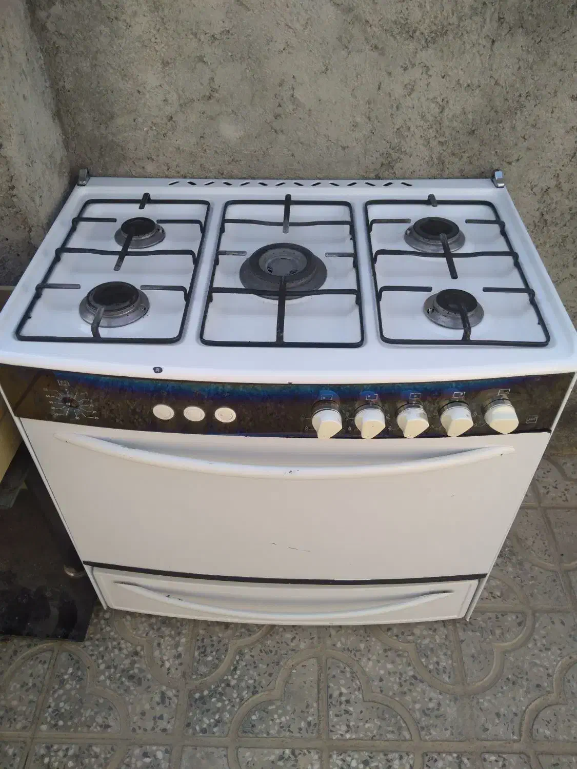 گاز تره فر پنج شعله|اجاق گاز و لوازم برقی پختوپز|آبدانان, |دیوار