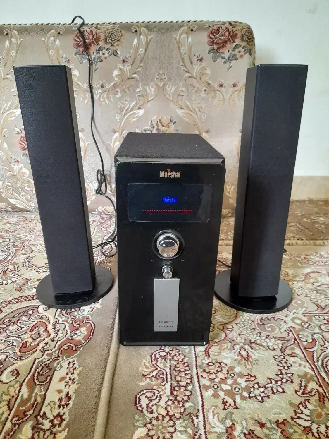 اکو میکسر و چند عدد اسپیکر|سیستم صوتی خانگی|سنندج, |دیوار