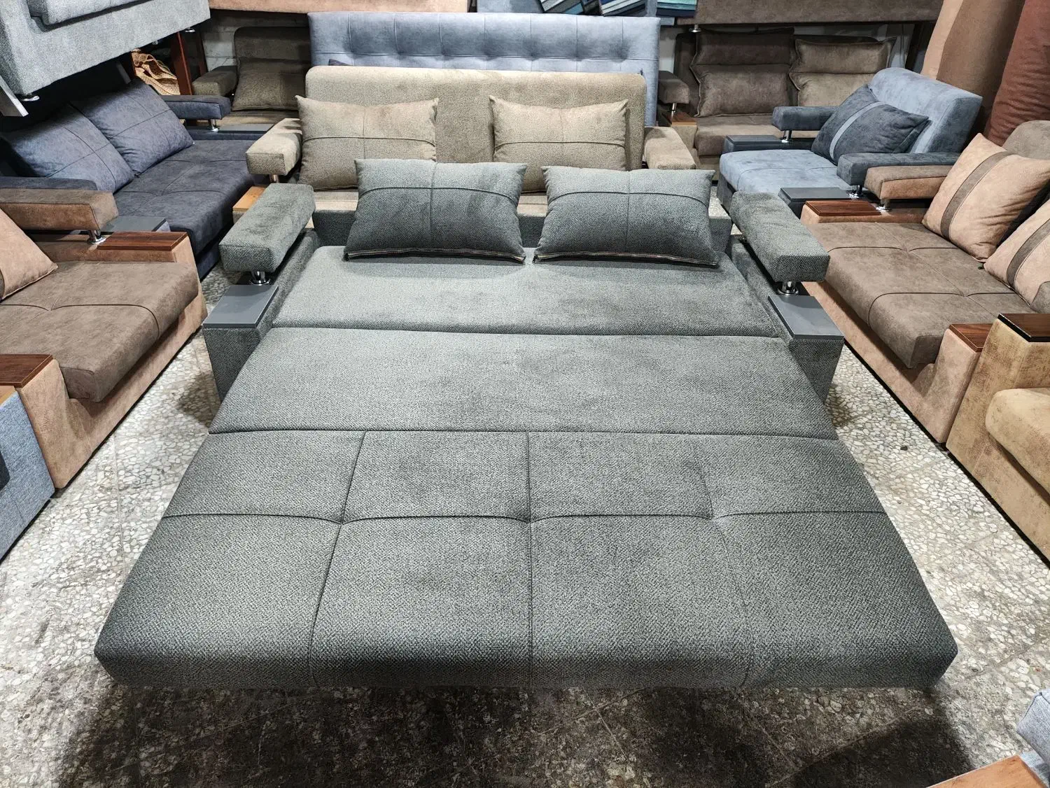 خواب شو مبل تختخوابشو گیتیی 235 خو تخت|مبلمان خانگی و میز عسلی|اصفهان, کشاورزی|دیوار