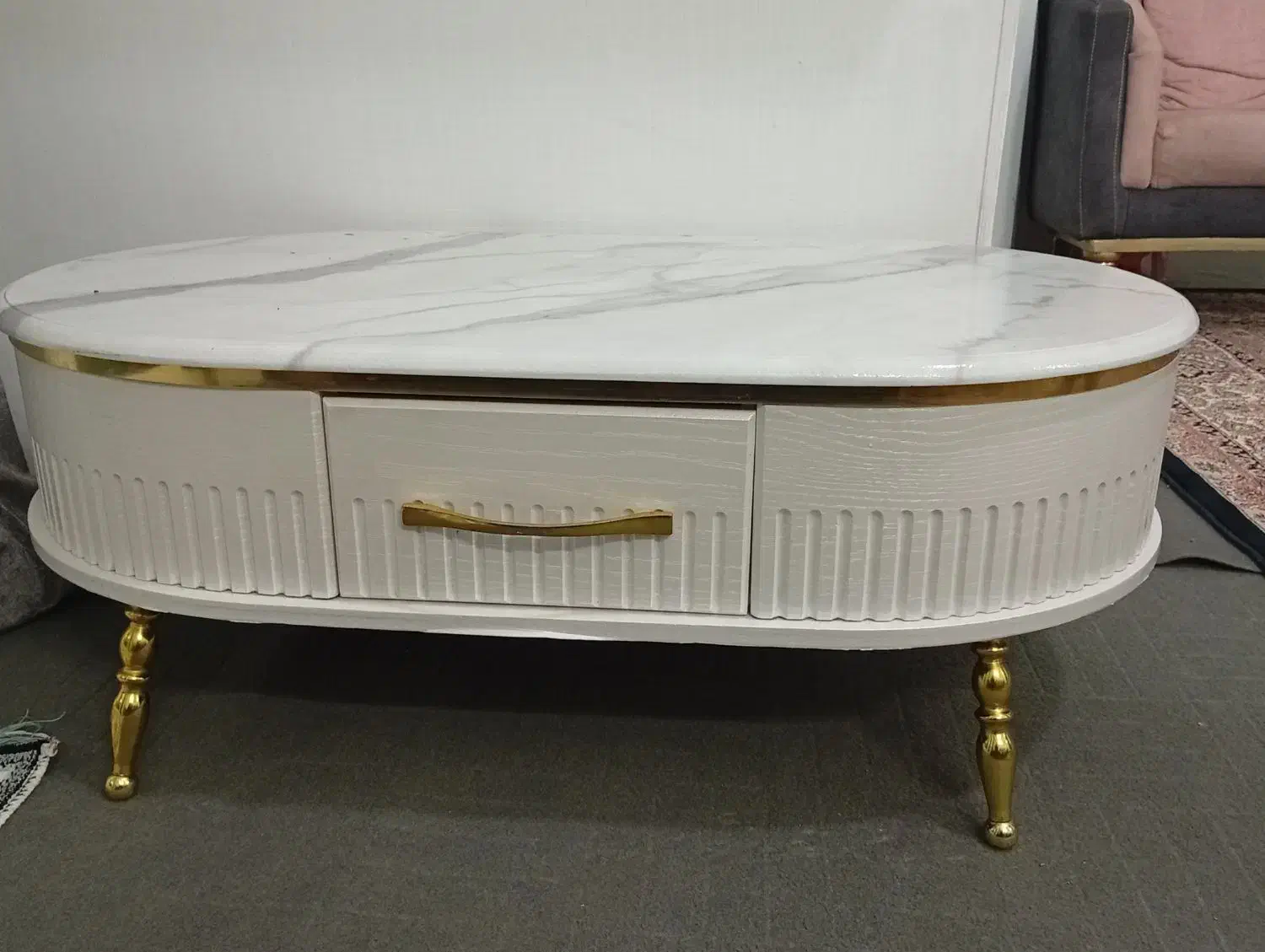 میزوسط و دوتا عسلی|مبلمان خانگی و میز عسلی|پرند, فاز ۵|دیوار