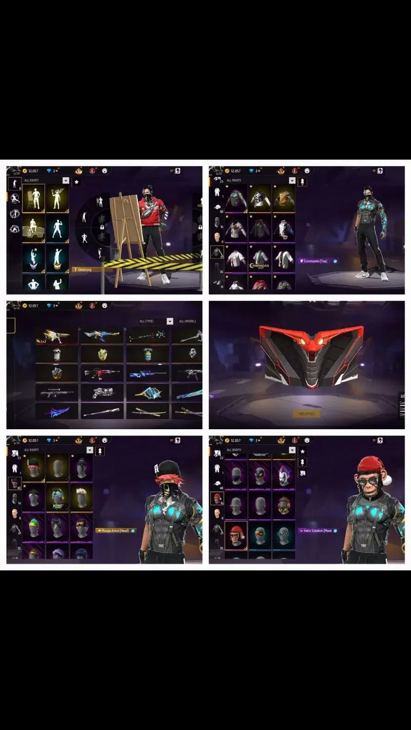 اکانت فری فایر|کنسول، بازی ویدئویی و آنلاین|گرگان, |دیوار