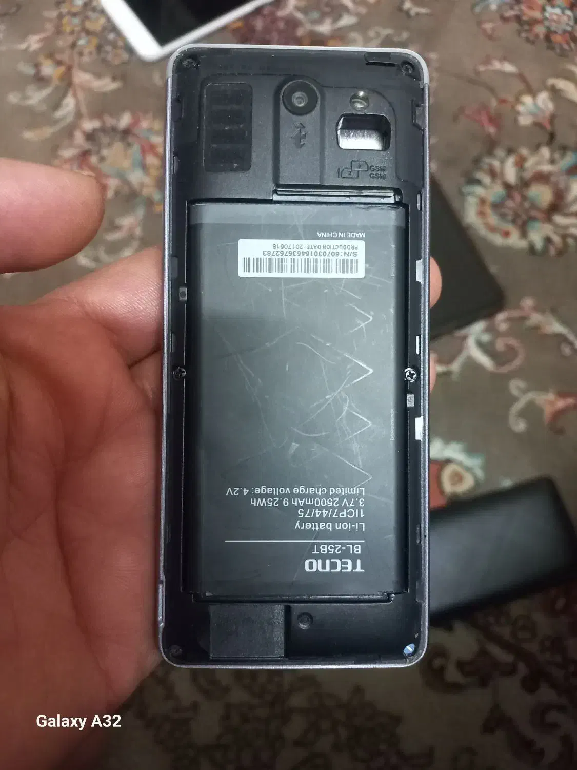 گوشی  ساده دوسیم tecno|موبایل|تهران, سلیمانی|دیوار