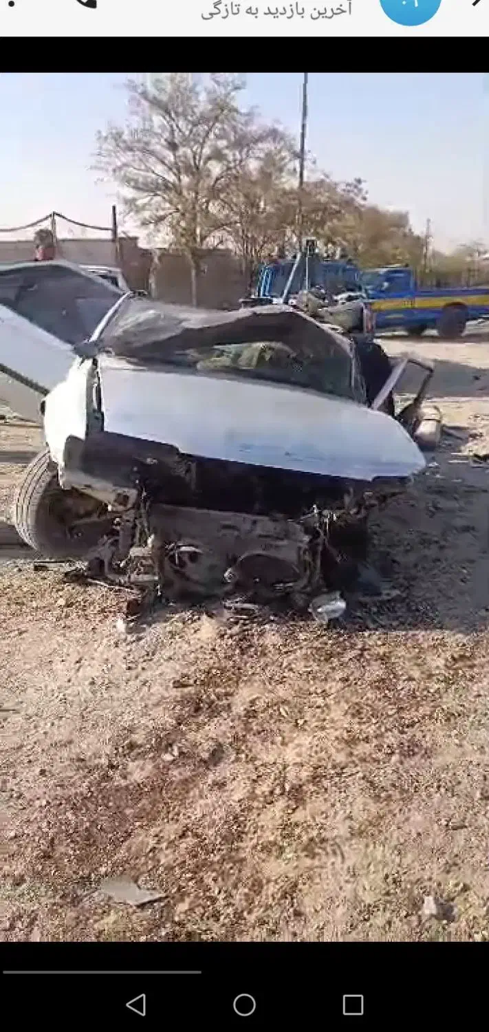 فروش پژو 405 تصادفی|خودرو سواری و وانت|محمدیه-قزوین, |دیوار