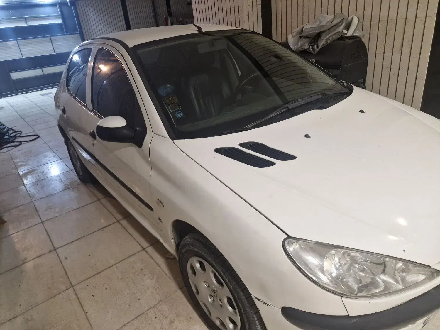 پژو ۲۰۶ مدل ۸۹ سفید|خودرو سواری و وانت|اصفهان, سرشبادران|دیوار