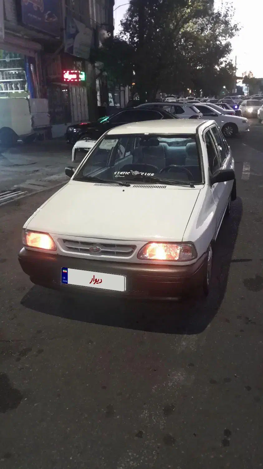 پراید ۸۲ دوگانه سفید در حد|خودرو سواری و وانت|تبریز, |دیوار