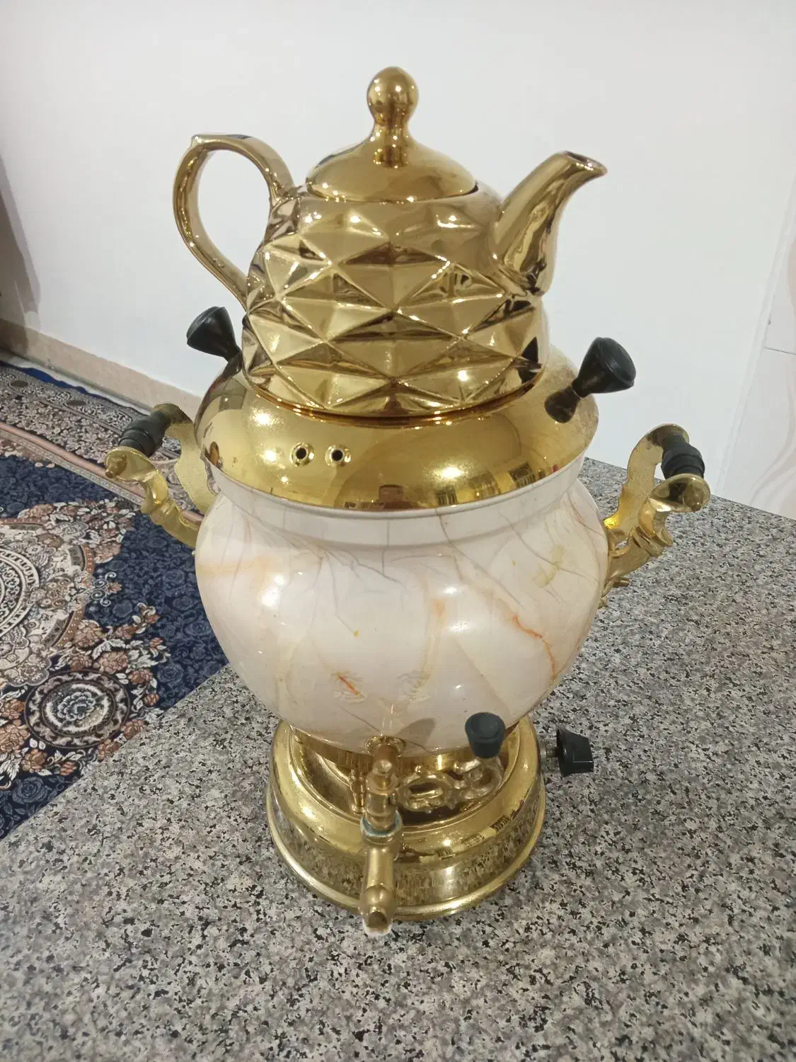 سماور گازی نونو|سماور، چای‌ساز، قهوه‌ساز|کرمانشاه, |دیوار