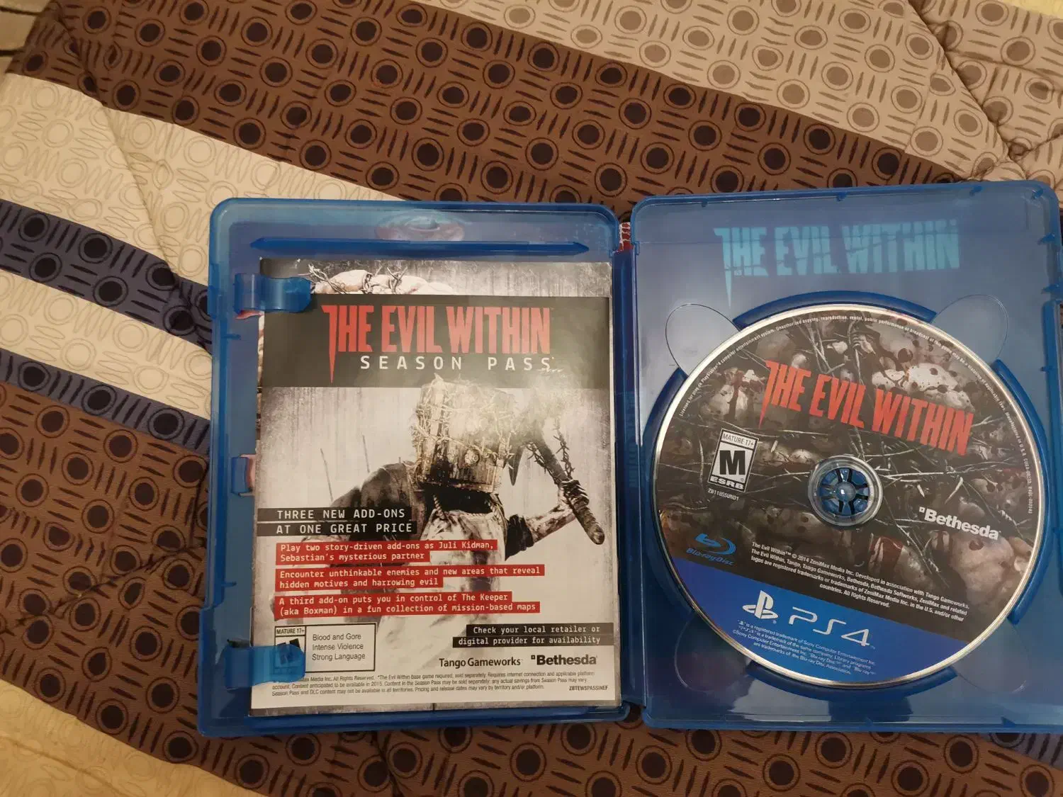 سیدی بازی The Evil Within ورژن قدیمی نو کلکسیونی|کنسول، بازی ویدئویی و آنلاین|گرمدره, |دیوار