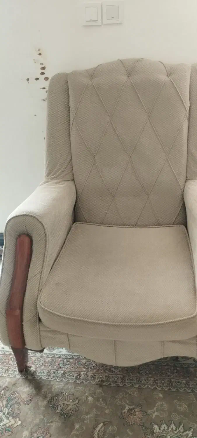 مبل هفت نفره در حد نو نو|مبلمان خانگی و میز عسلی|جوادآباد, |دیوار