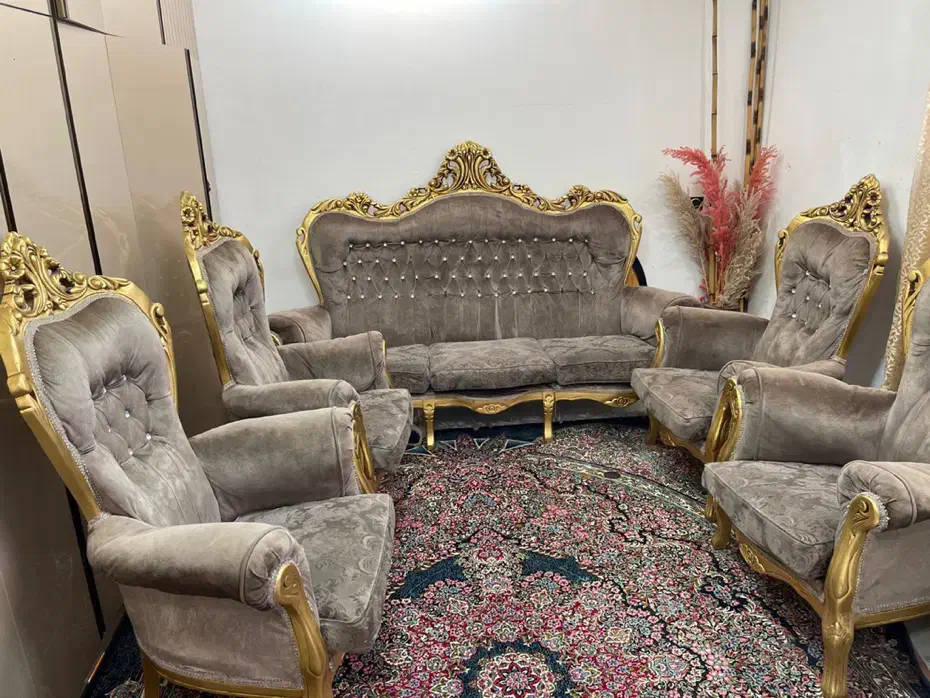 مبل سلطنتی|مبلمان خانگی و میز عسلی|سیرجان, |دیوار