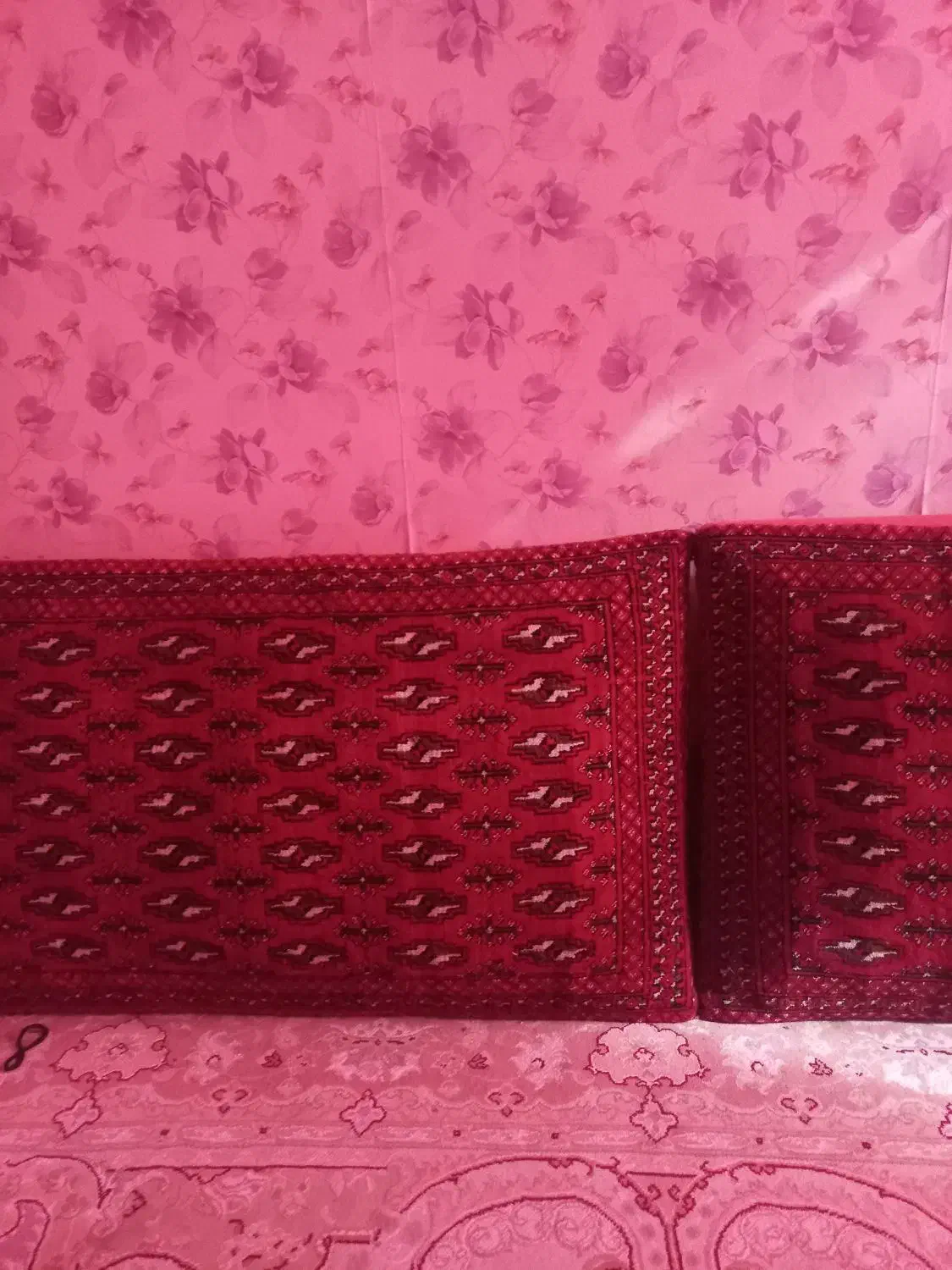 پشتی دست بافت ترکمن|پشتی|فردیس, فردیس|دیوار