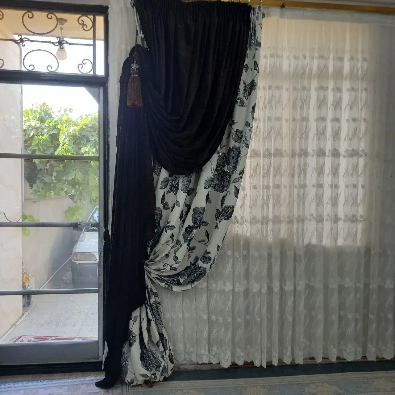 پرده یالان دار|پرده، رانر، رومیزی|پیشوا, |دیوار