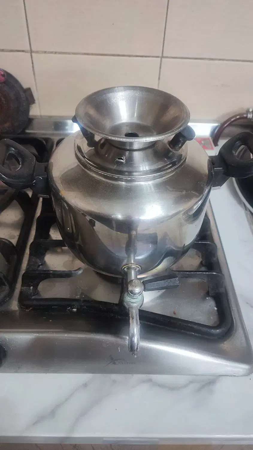 کتری و قوری استیل|قوری، کتری، قهوه‌ساز دستی|مشکین‌دشت, |دیوار