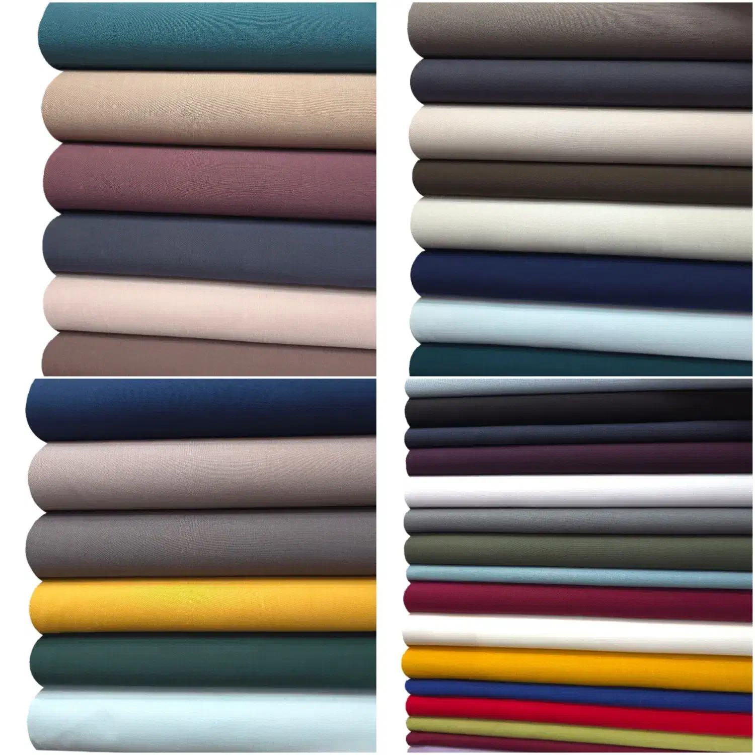 پارچه شانتون نخ ساده 35رنگی|لباس|جهرم, |دیوار