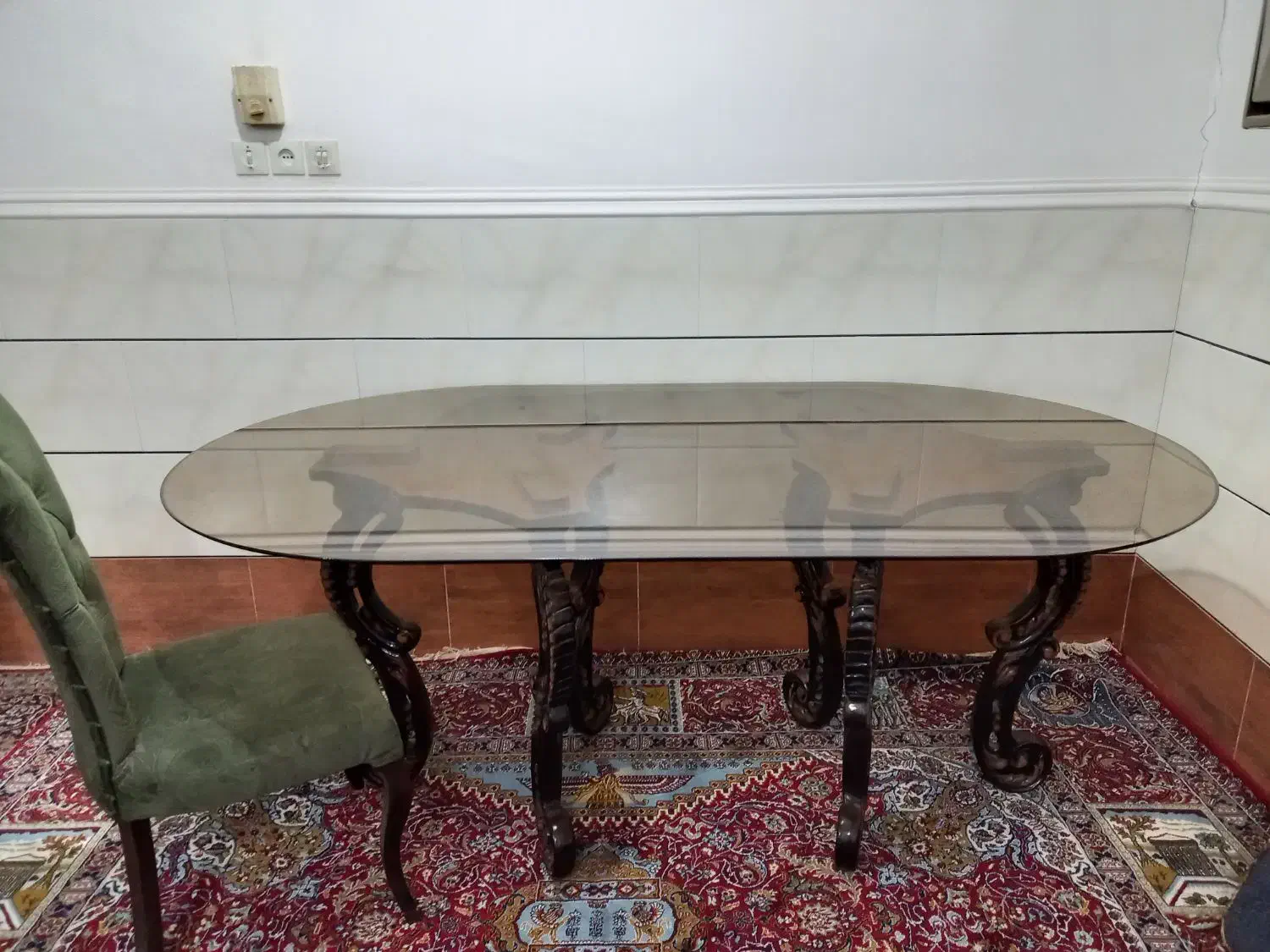 میز غذاخوری بدون صندلی|میز و صندلی غذاخوری|بهبهان, |دیوار