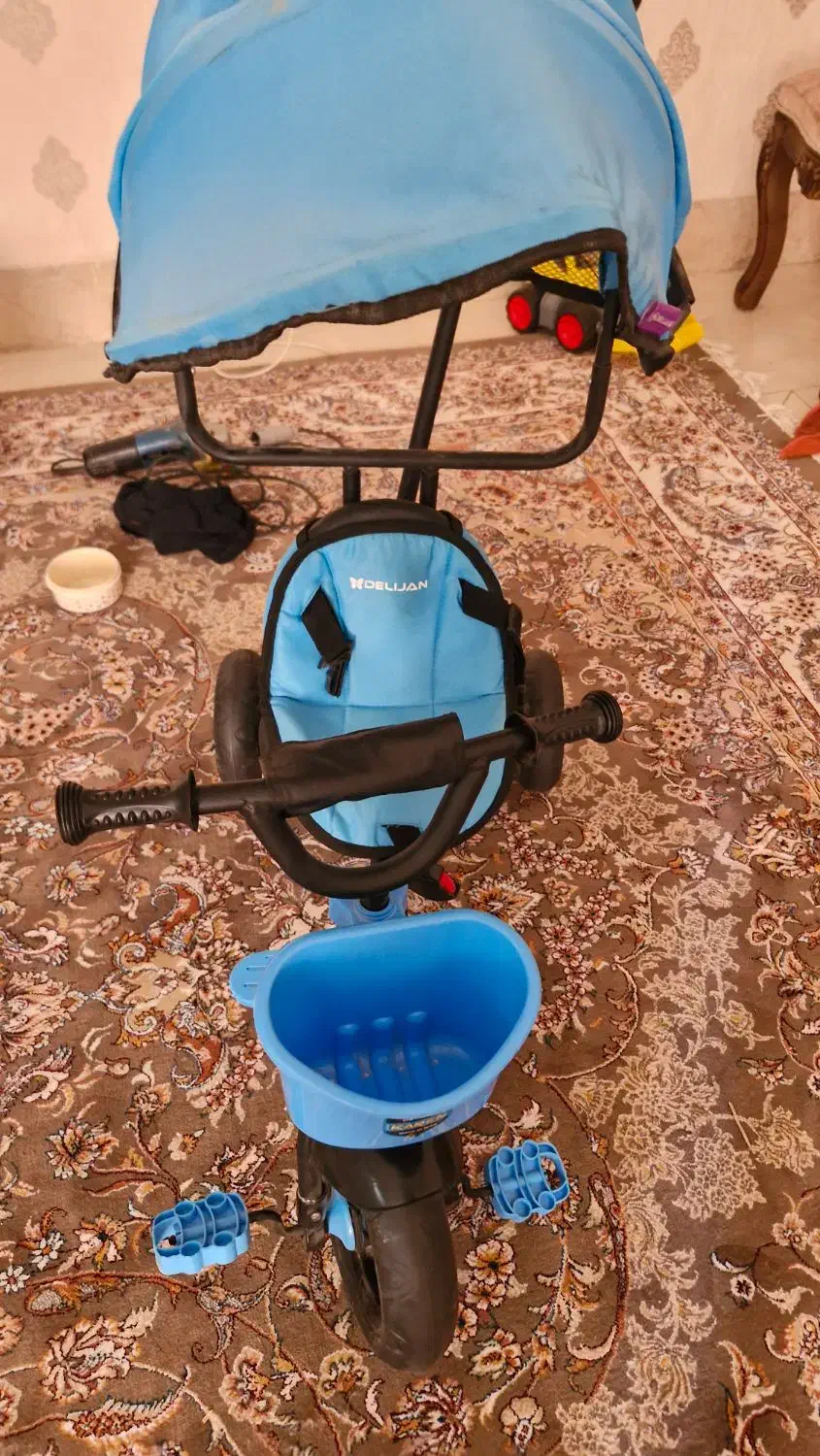 سه چرخه سایبان دار دلیجان|دوچرخه، اسکیت، اسکوتر|یزد, |دیوار