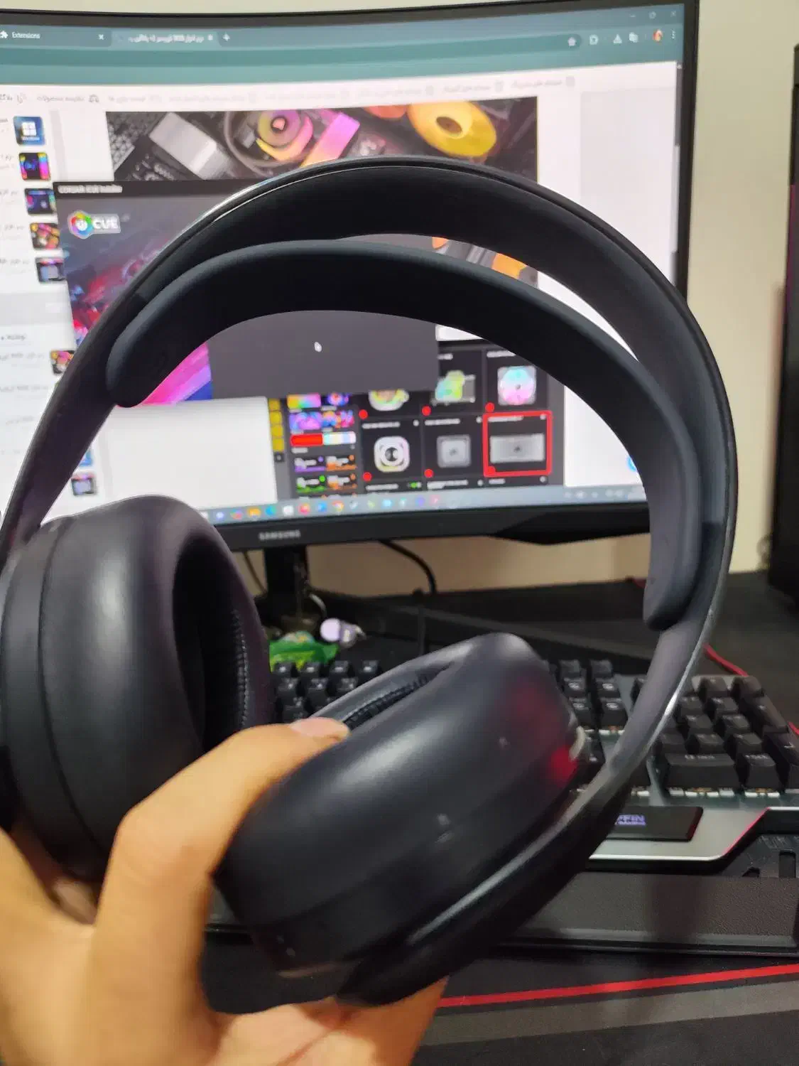 هدفون ps5|کنسول، بازی ویدئویی و آنلاین|تهران, حکیمیه|دیوار