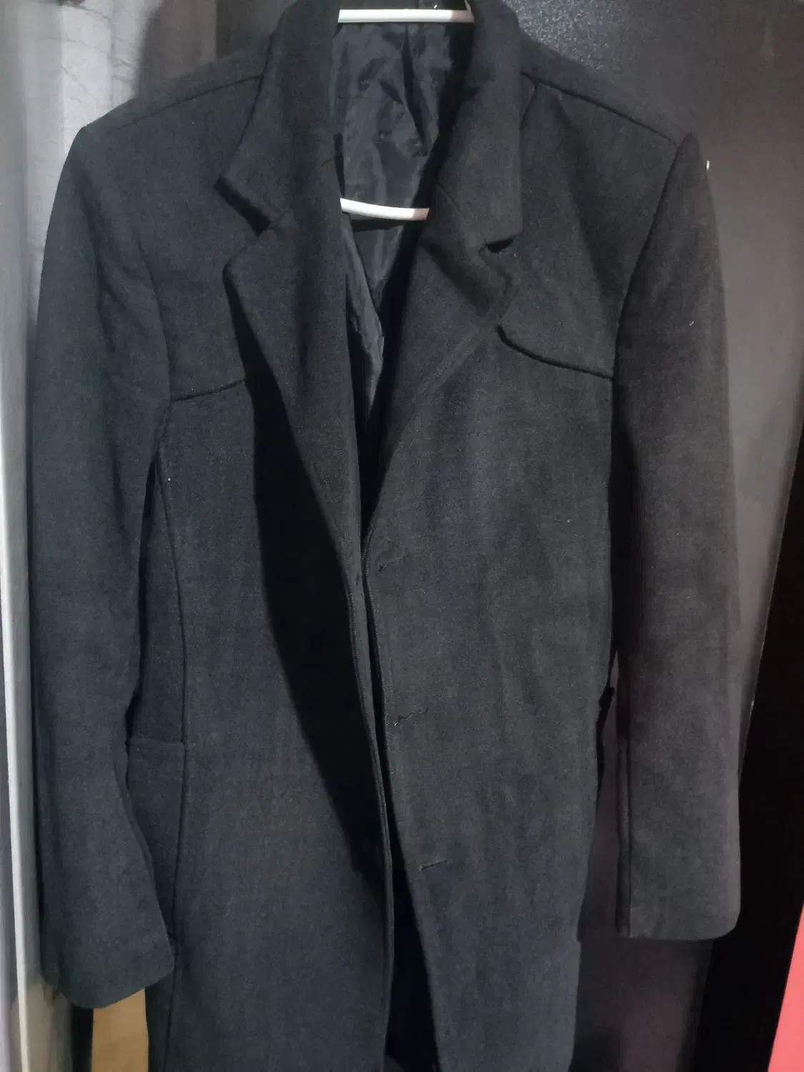 پالتو مردانه در حد نو رنگ نوک مدادی|لباس|کرمان, |دیوار