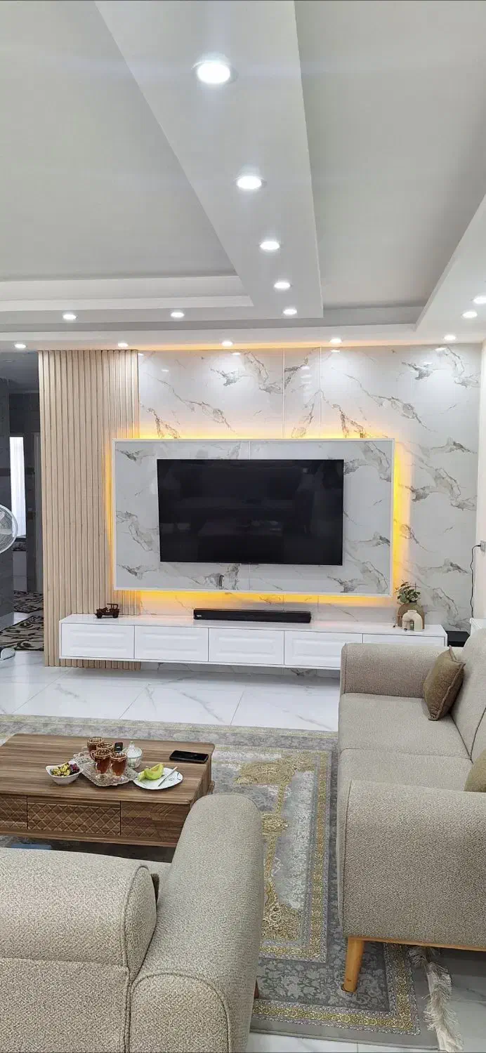 اجرای انواع طرح کناف.سقف کاذب.ماربل ششیت|خدمات پیشه و مهارت|تاکستان, |دیوار