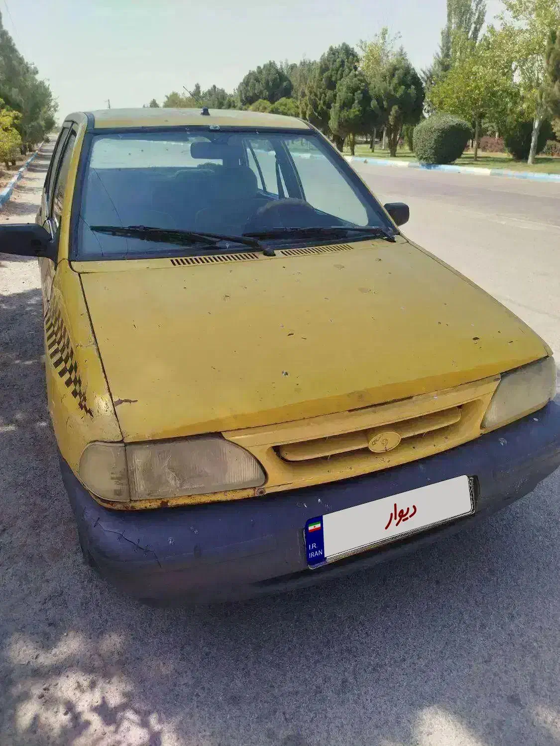 پرایدتاکسی دوگانه سوزشرکتی مدل ۱۳۸۷|خودرو سواری و وانت|صفادشت, |دیوار