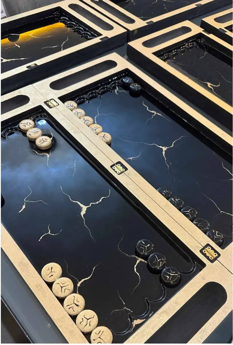 تخته نرد رزینی|کلکسیون و سرگرمی|مهاباد (آذربایجان غربی), |دیوار